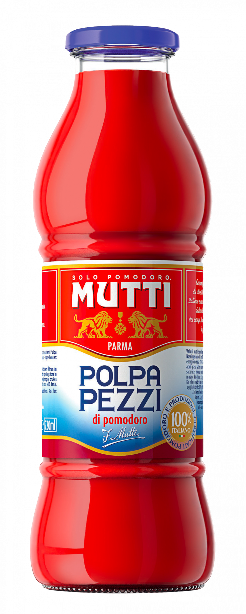 tomatenfruchtfleisch in stücken 690g