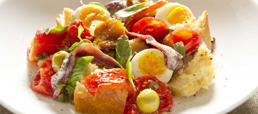 Panzanella bread salad Panzanella bread salad