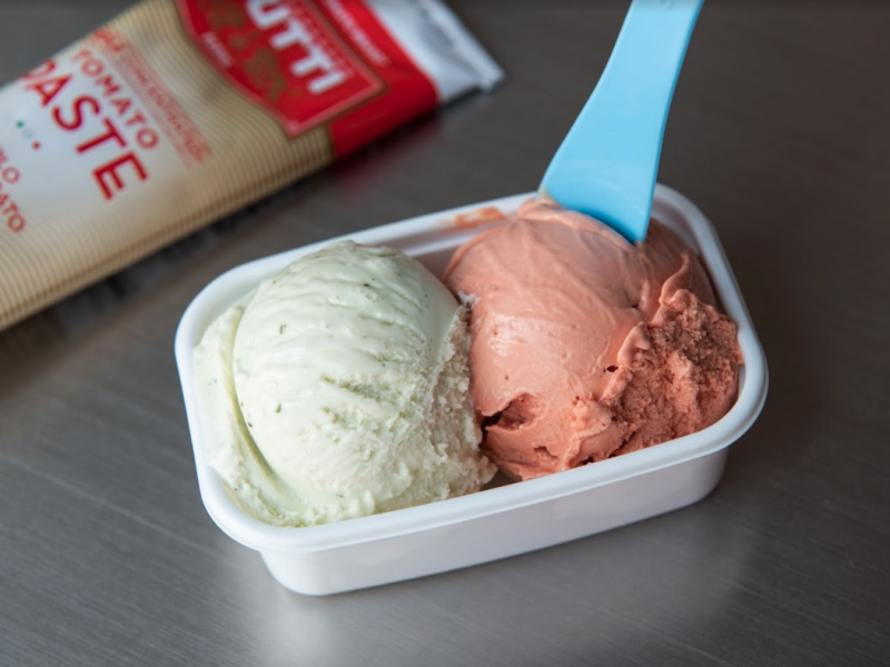 Tomato ice cream discount