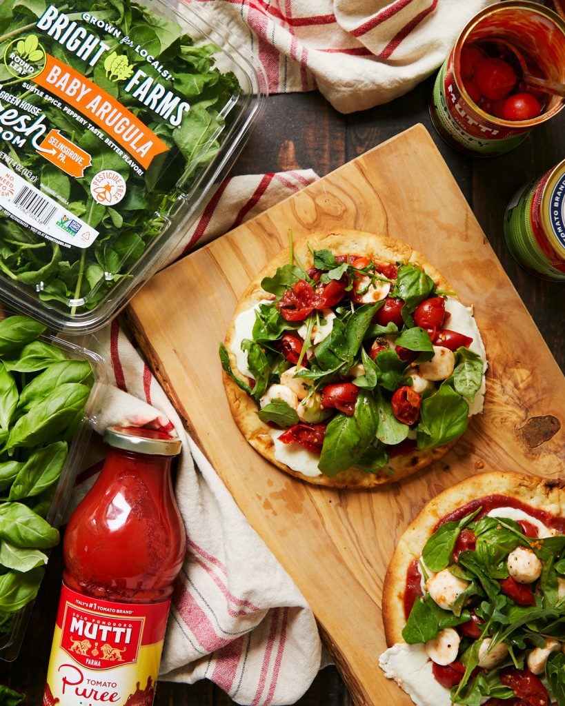 Caprese Arugula Flatbread Caprese Arugula Flatbread
