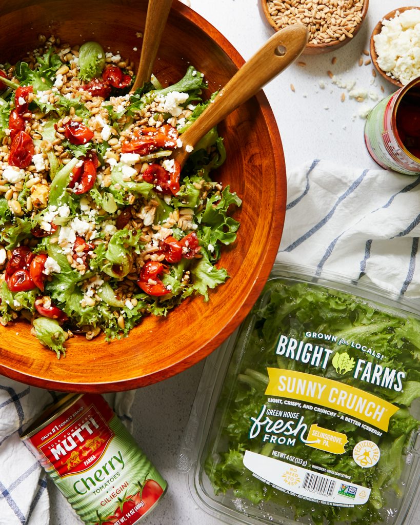 Roasted Tomato & Feta Salad Bowl Roasted Tomato & Feta Salad Bowl