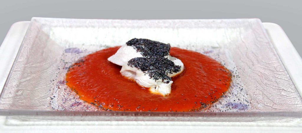 Trecce di pollo ai semi di papavero Trecce di pollo ai semi di papavero