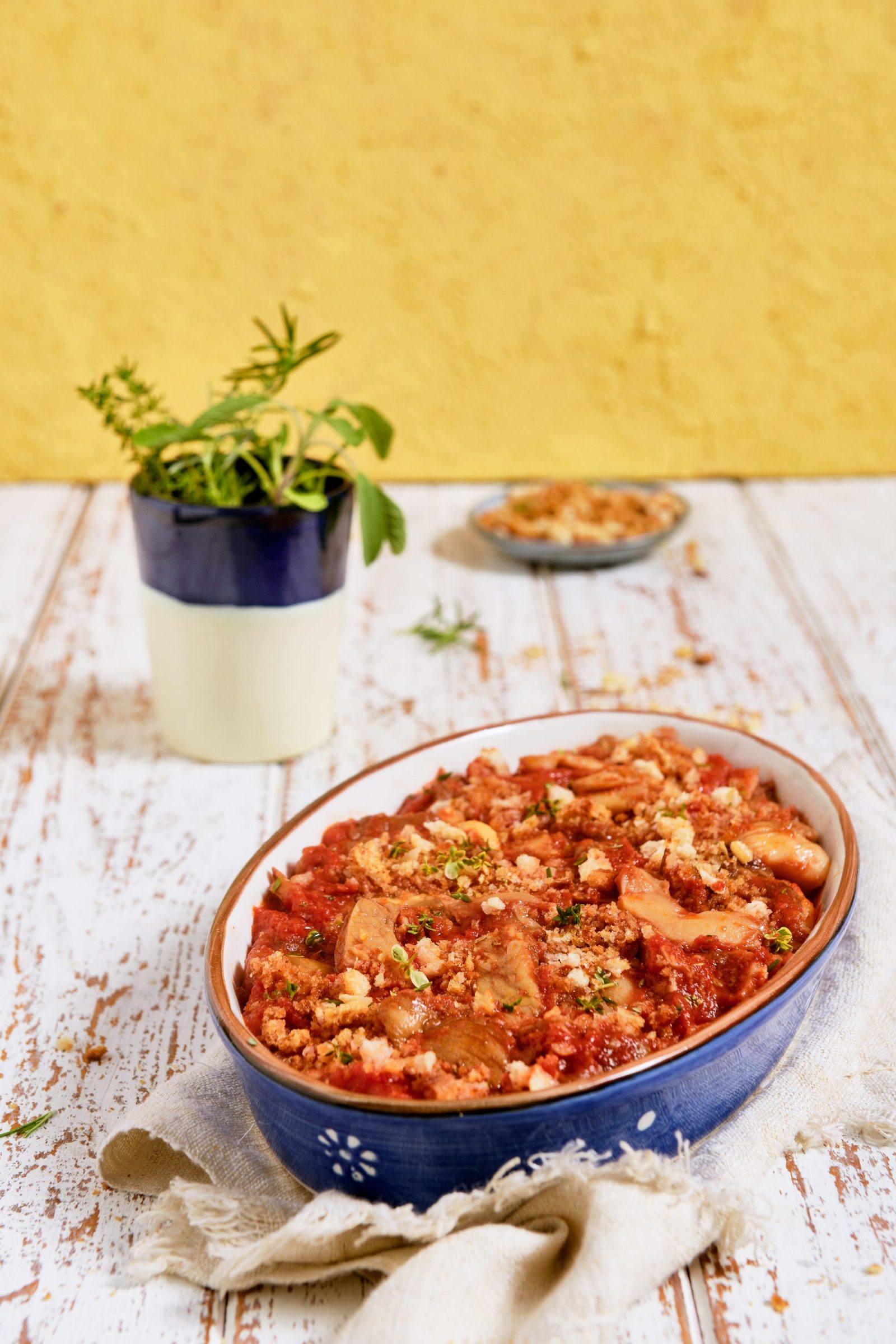 Terrina di funghi cardoncelli con pane croccante