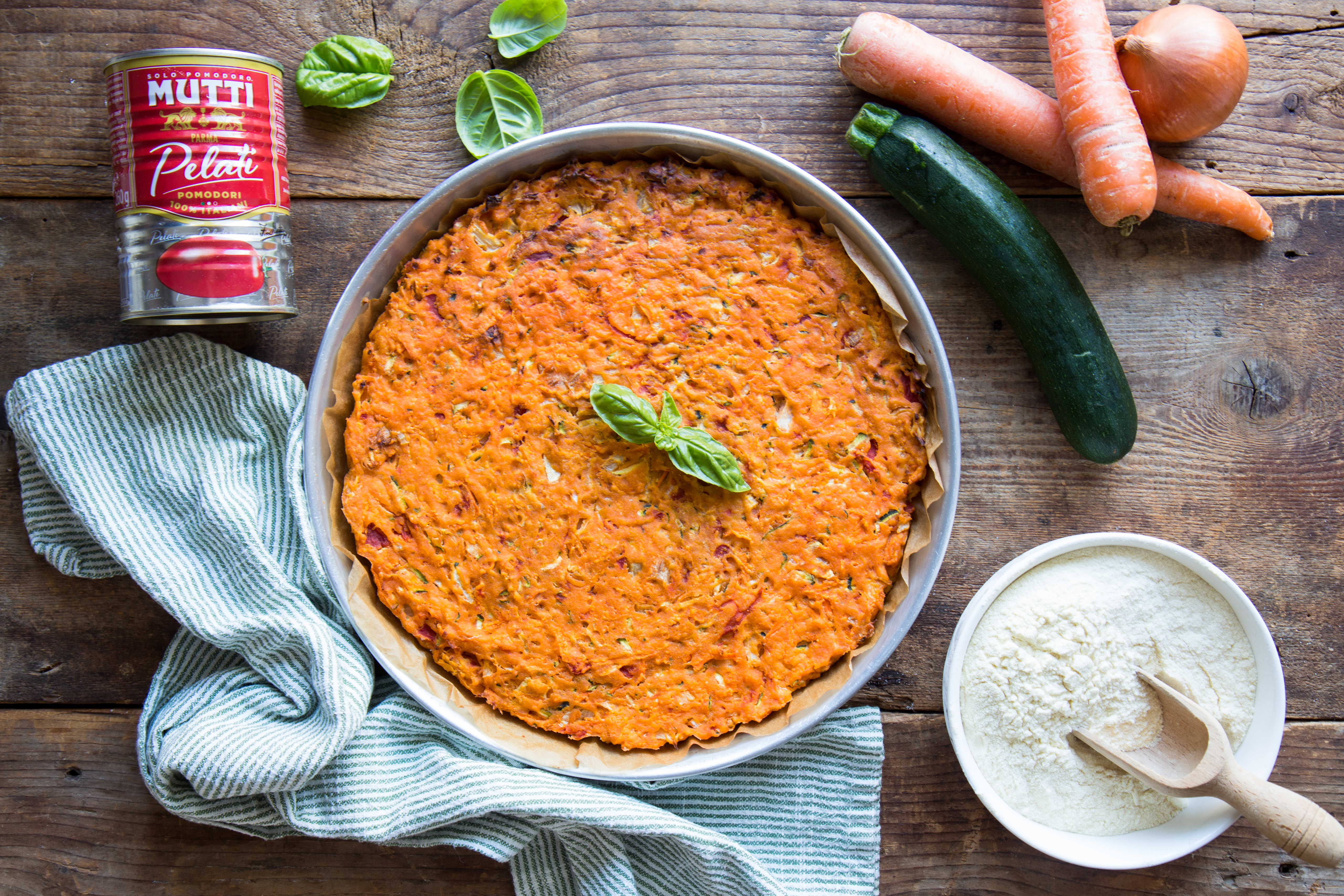 Pizza Sarda di verdure