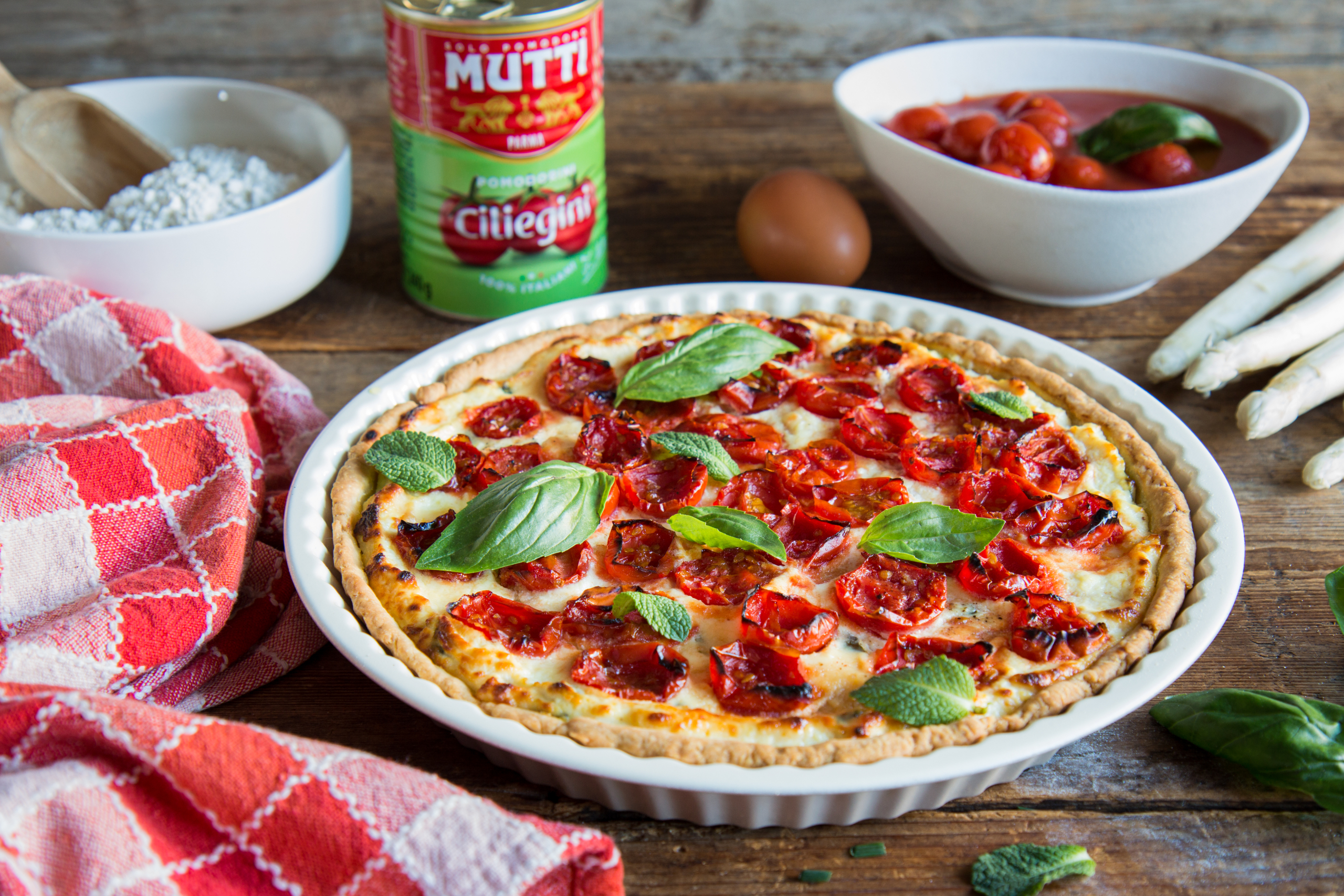 Torta Salata ai Ciliegini