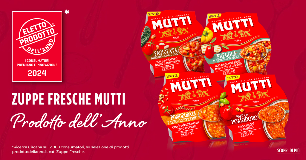 Zuppe fresche prodotto dell'anno