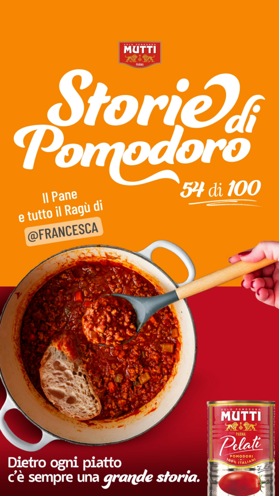 Storie di pomodoro- pane e ragu