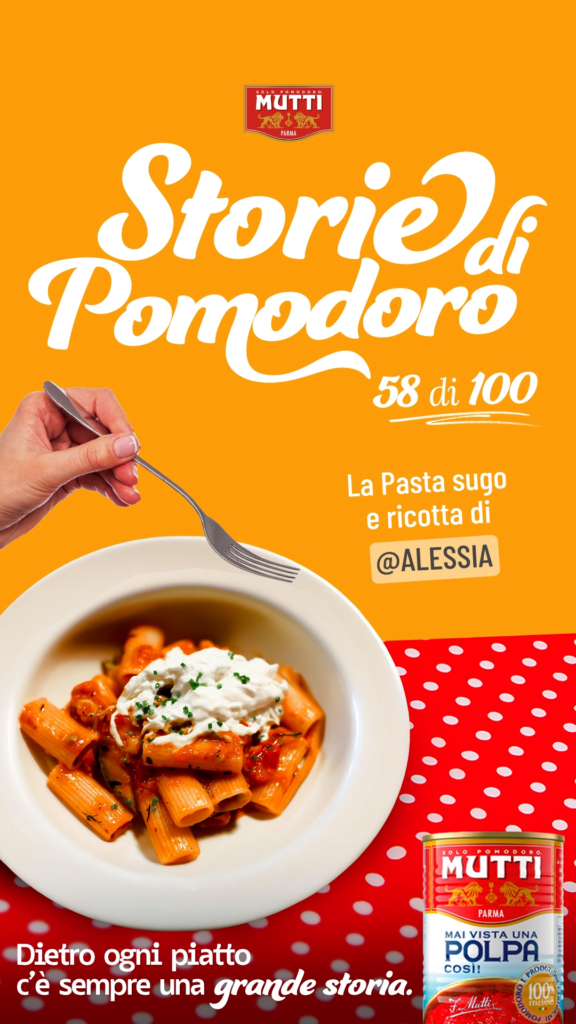 Storie di pomodoro- pasta al sugo e ricotta