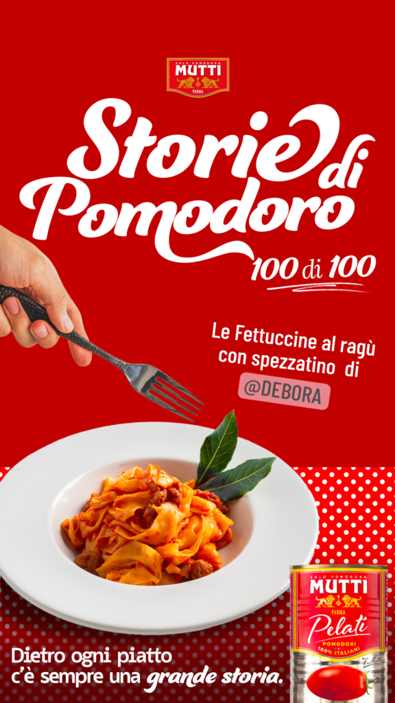 Storie di pomodoro: 
fettucine-ragu