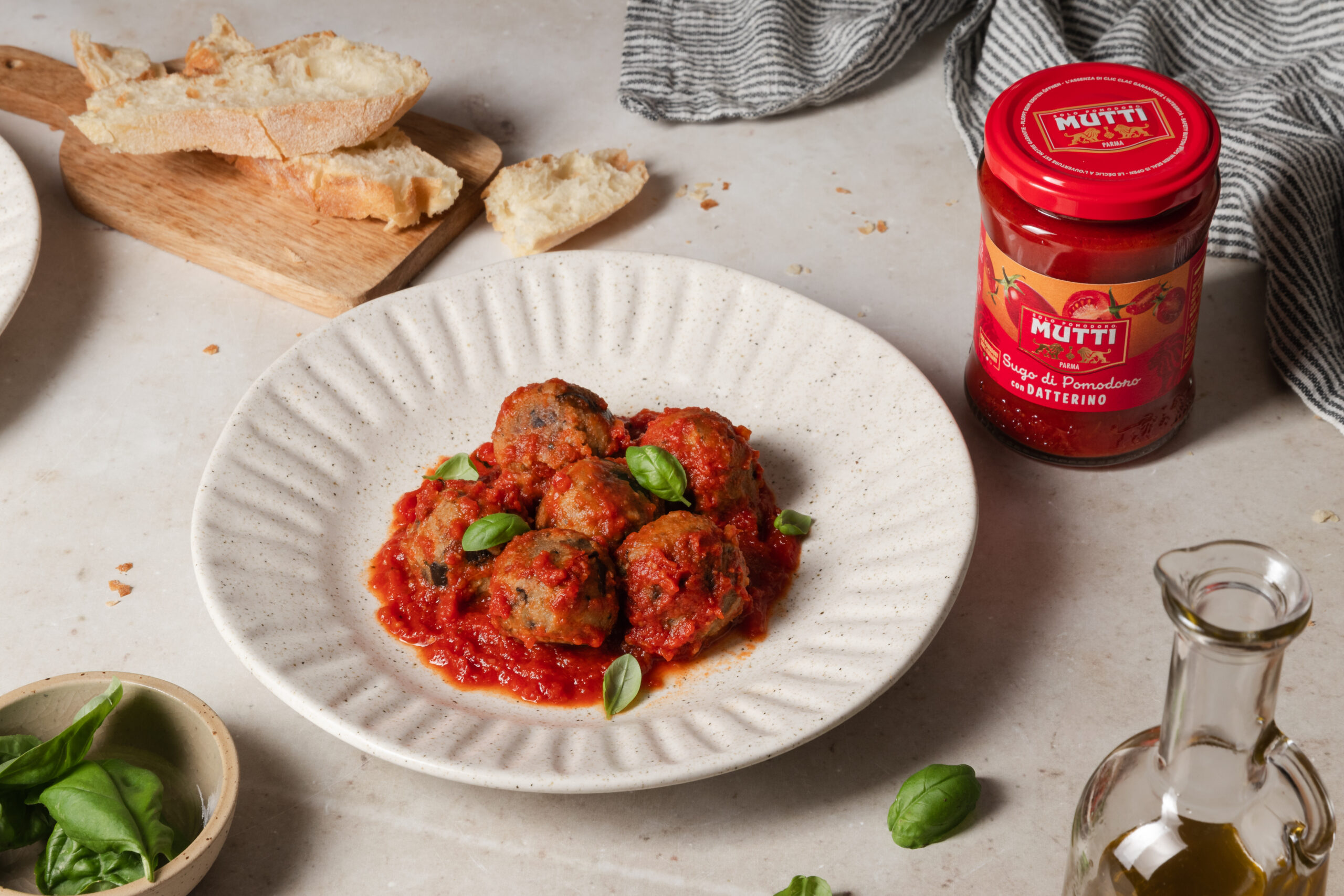 Polpette di melanzane al sugo