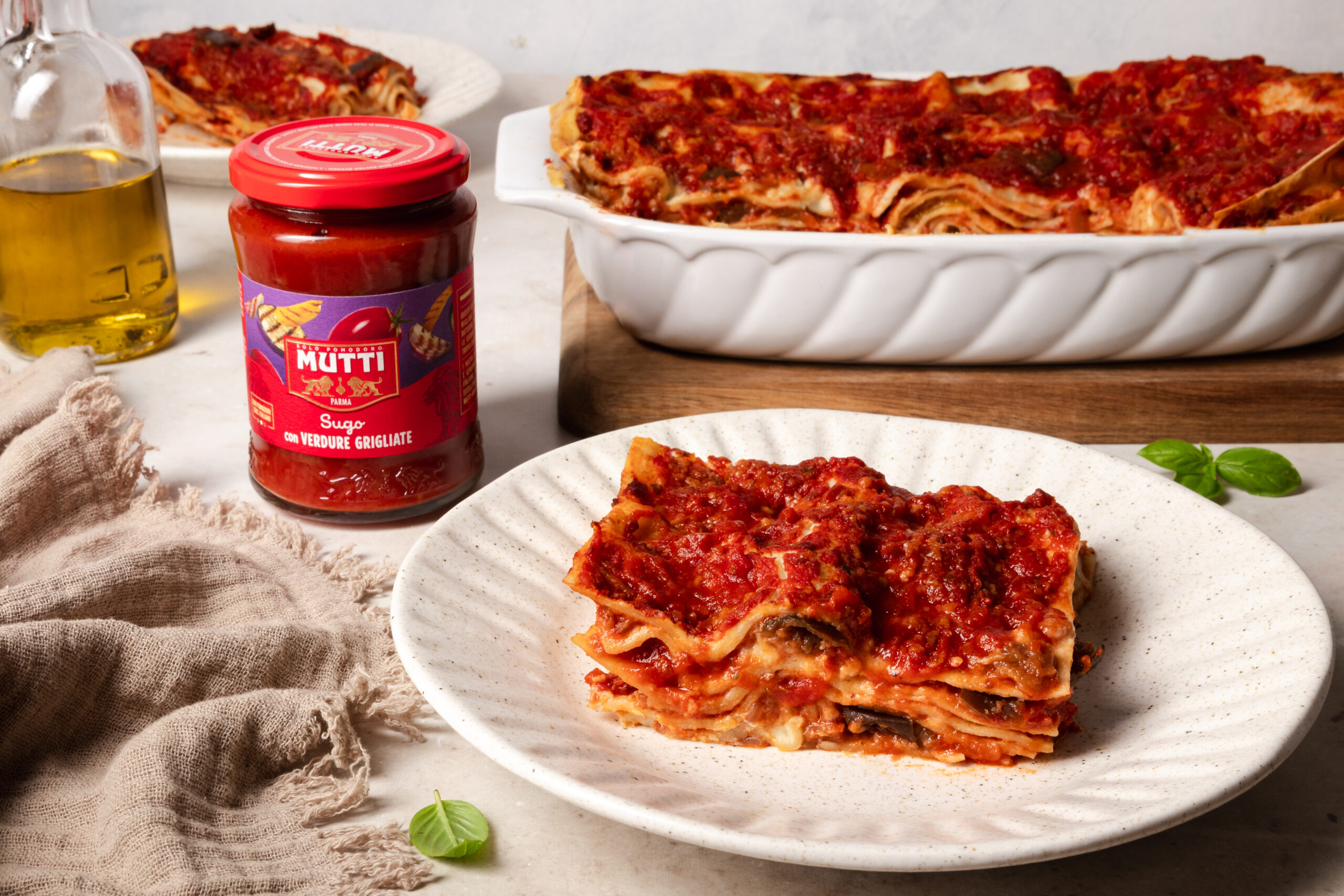 Lasagne con sugo alle verdure