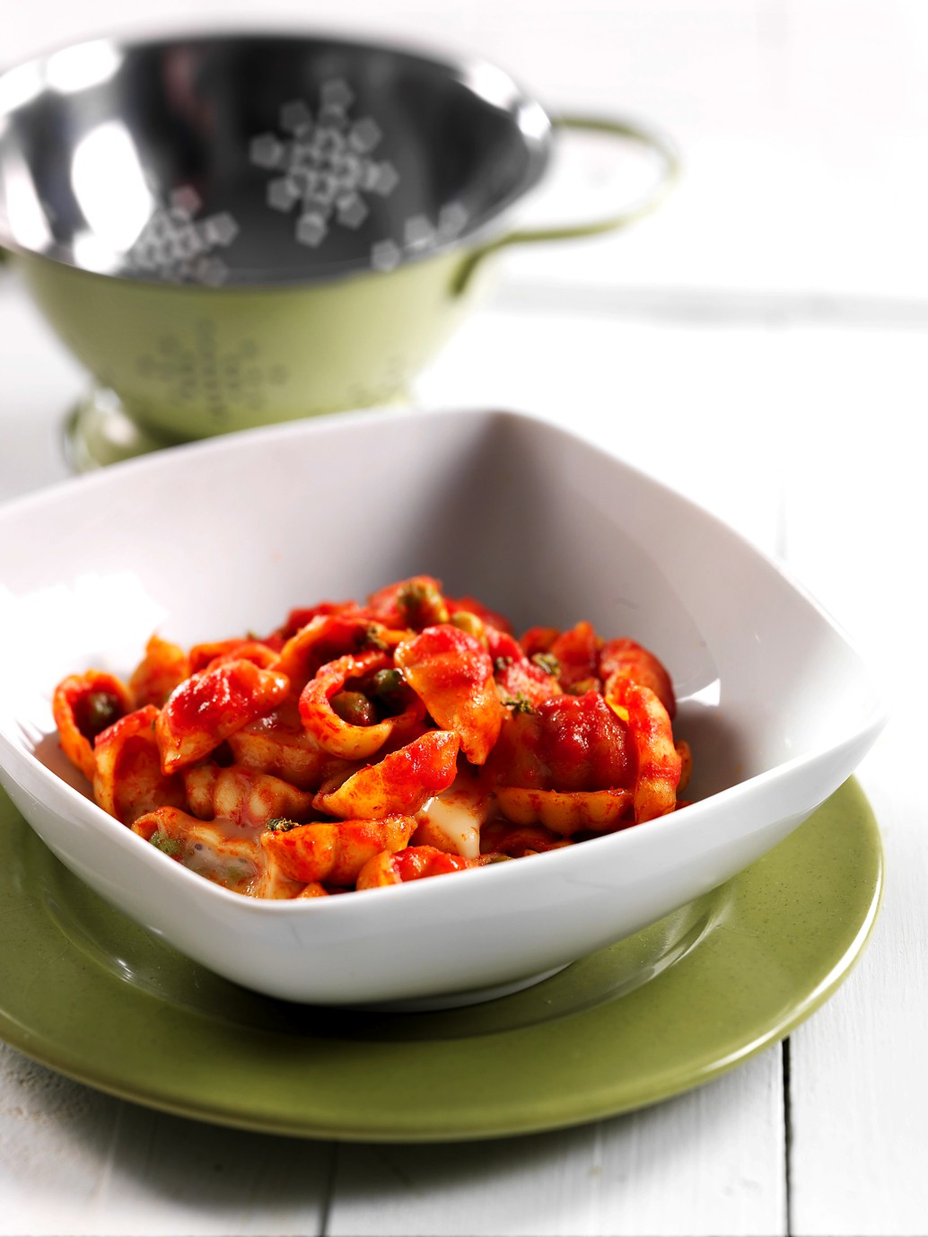 Gnocchit herneillä ja taleggiolla