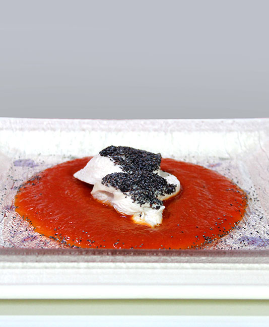 Letitetty broileri unikonsiemenilla