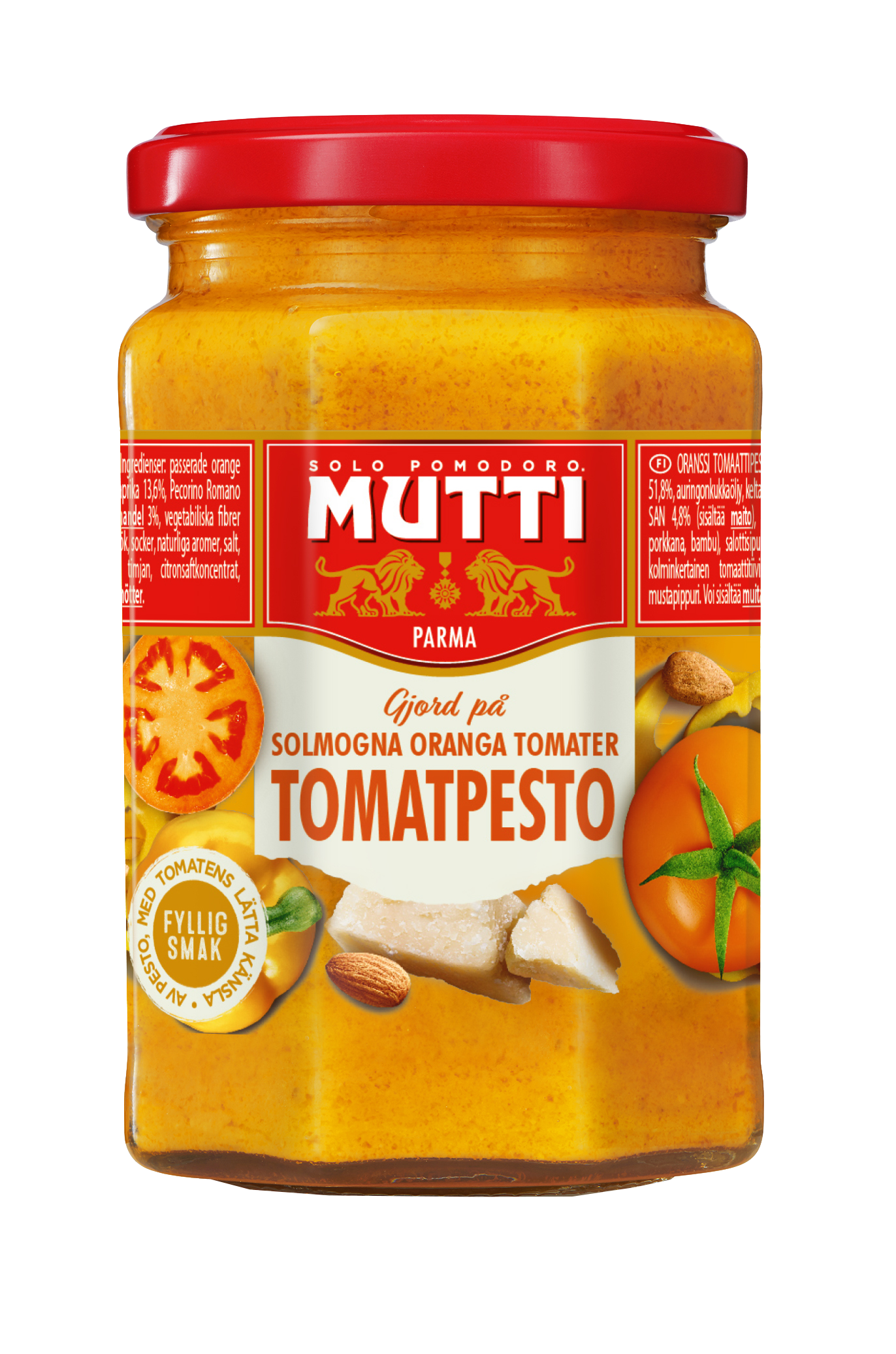 Oranssi tomaattipesto